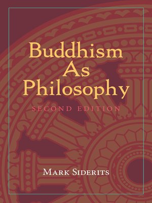cover image of Buddhism As Philosophy